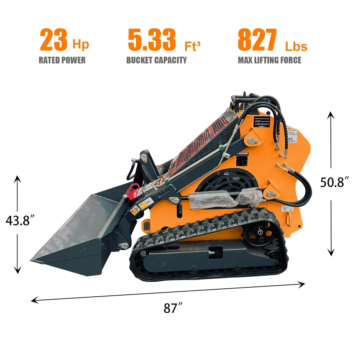 ATS Power T460 mini skid steer