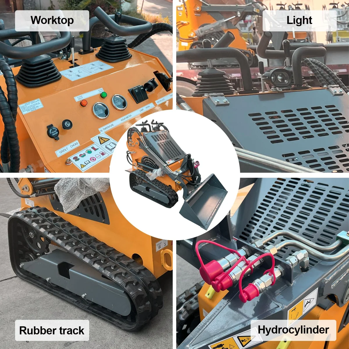 ATS Power T460 mini skid steer, view 6