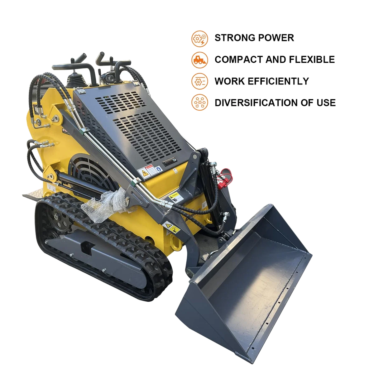 Mini Triangular Track Skid Steer, view 4