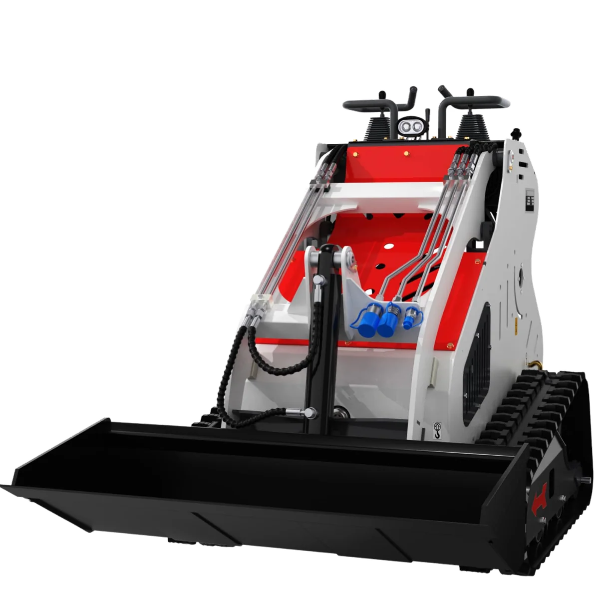 Digswift DS-S40 Mini Skid Steer Loader – 13.5HP B&S Engine, 39.4" Compact Track Loader with 661 lbs Rated Capacity – Universal Quick Attach for Farm, Landscaping & Construction