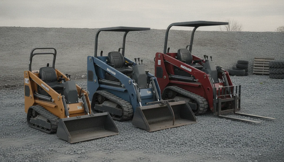 Our low-cost Amazon snapshot showed most mini skid steer listings clustered in the middle of four figures, and the loader was only the first line on the ownership bill.
