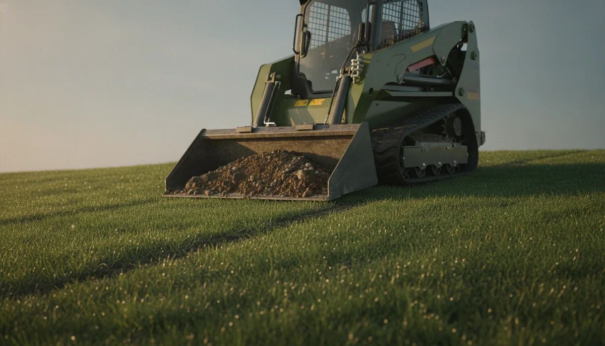 Mini skid steers are not slope machines
