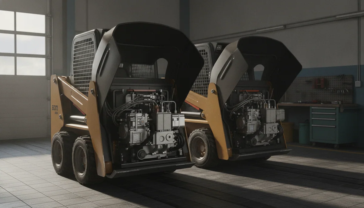 Two pumps are enough for bucket work; powered attachments deserve three.